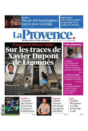 Cover of La Provence Martigues-Istres-Vitrolles-Marignane