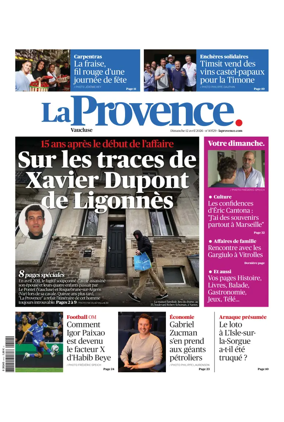 Cover of La Provences Vaucluse