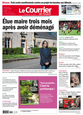 Cover of Le Courrier de l’Ouest (Nord Anjou)