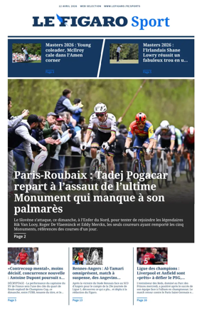 Cover of Le Figaro Sport