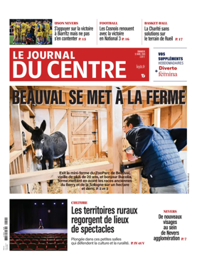 Cover of Le Journal du Centre