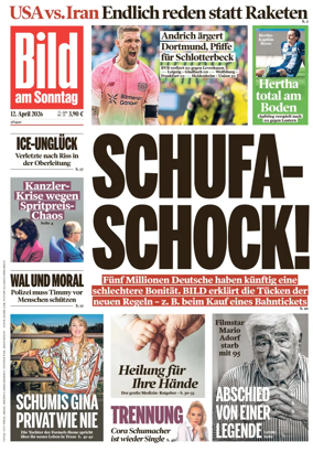 Cover of Bild am Sonntag