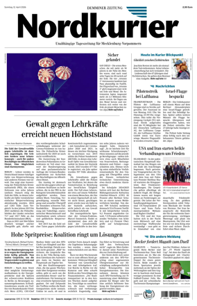 Cover of Demminer Zeitung