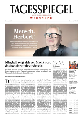 Cover of Der Tagesspiegel