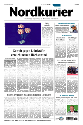 Cover of Haff-Zeitung
