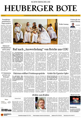 Cover of Heuberger Bote