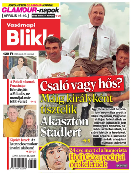 Cover of Vasarnapi Blikk