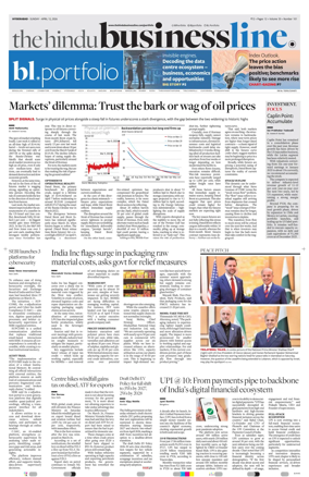 Cover of BusinessLine (Hyderabad)