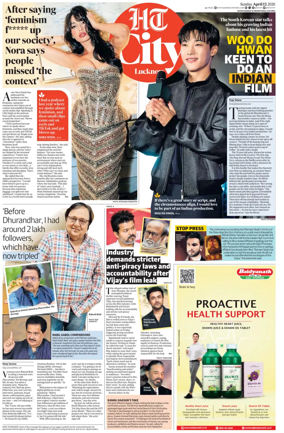 Cover of Hindustan Times (Lucknow) - Live
