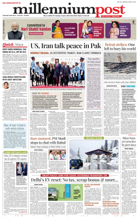 Cover of Millennium Post