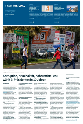 Cover of Euronews (German Edition)