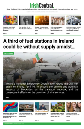 Cover of Irish Central