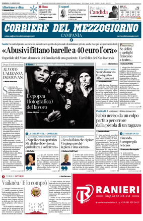 Cover of Corriere del Mezzogiorno (Campania)
