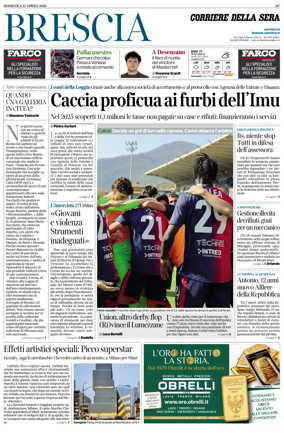 Cover of Corriere della Sera (Brescia)