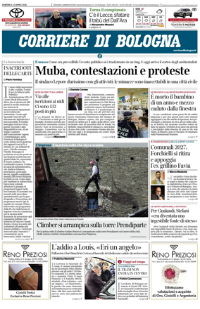 Cover of Corriere di Bologna