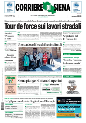 Cover of Corriere di Siena