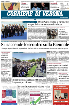 Cover of Corriere di Verona