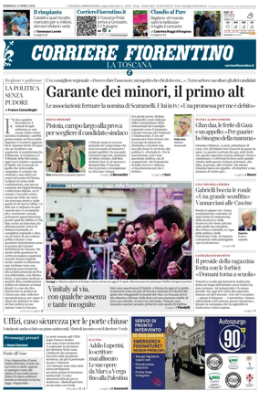 Cover of Corriere Fiorentino