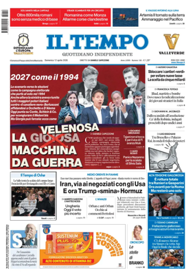 Cover of Il Tempo (Nazionale)
