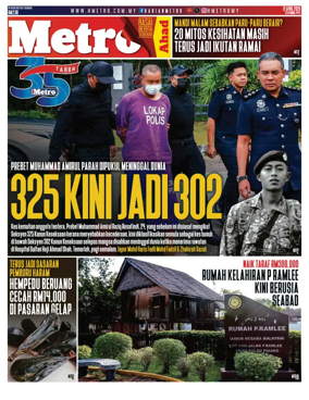 Cover of Harian Metro