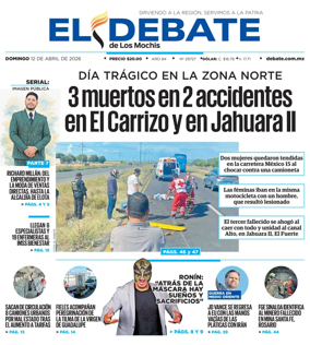 Cover of El Debate de Los Mochis