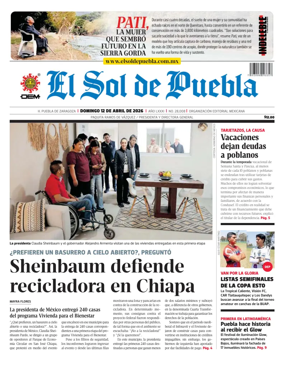 Cover of El Sol de Puebla