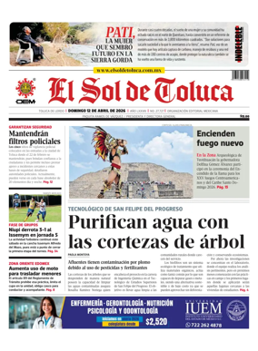 Cover of El Sol de Toluca