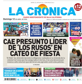 Cover of La Cronica