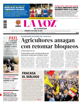 Cover of La Voz de la Frontera