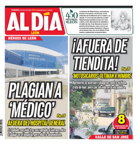Cover of Periodico Al Dia (Leon)