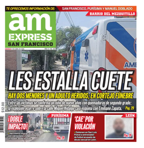 Cover of Periodico AM Express (San Francisco del Ricon)