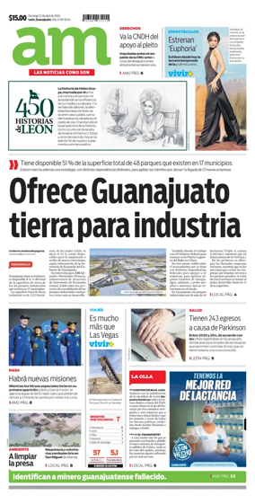 Cover of Periodico AM (Leon)