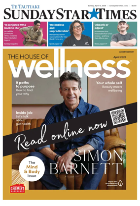 Cover of Sunday Star-Times