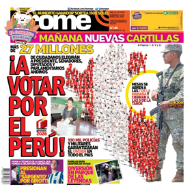 Cover of Diario Trome