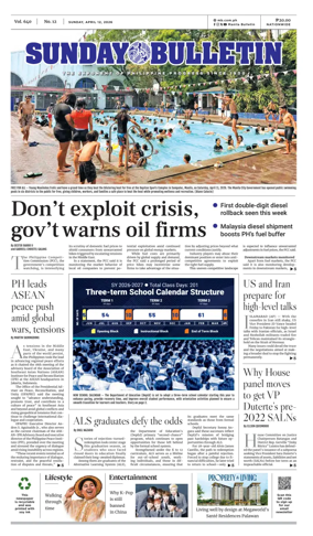 Cover of Manila Bulletin