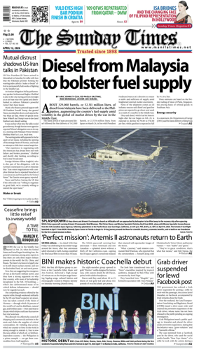 Cover of The Manila Times