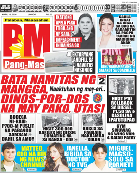 Cover of PM Pang-Masa