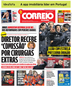 Cover of Correio da Manha Weekend