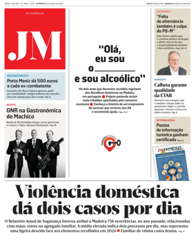 Cover of Jornal Madeira