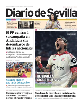 Cover of Diario de Sevilla