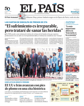 Cover of El Pais Madrid