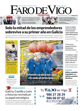 Cover of Faro de Vigo (Ourense)