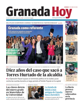 Cover of Granada Hoy
