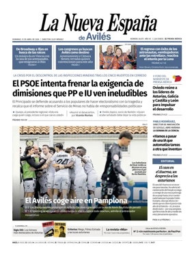 Cover of La Nueva Espana (Aviles)