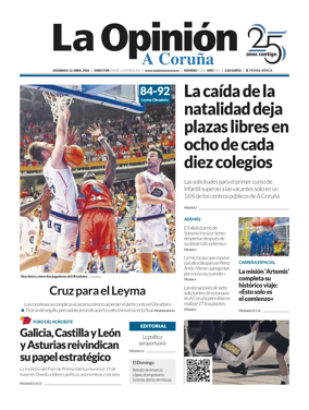 Cover of La Opinion de A Coruna