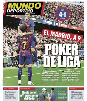 Cover of Mundo Deportivo (At. Madrid)