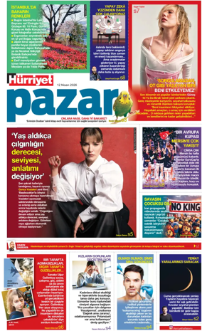 Cover of Hurriyet - Pazar