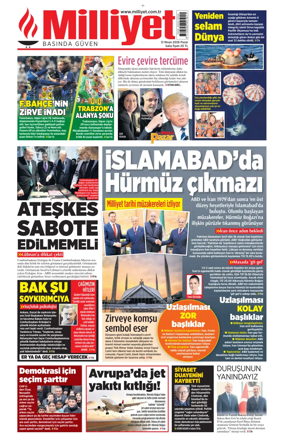 Cover of Milliyet