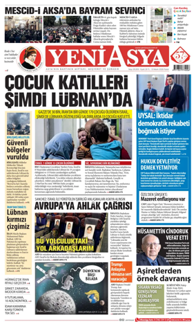 Cover of Yeni Asya