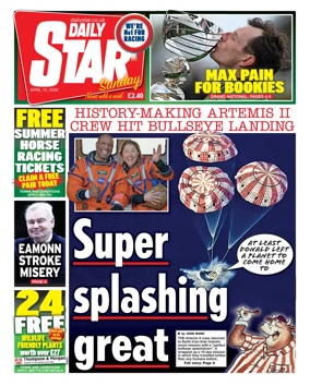 Cover of Daily Star Sunday